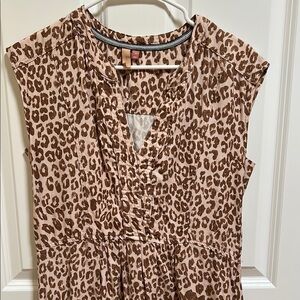Pilcro Leopard Print Dress